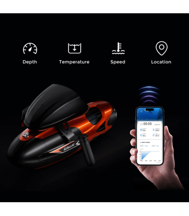 SUBLUE Vapor — Scooter Pump-Jet 10 km/h Alta Gama
