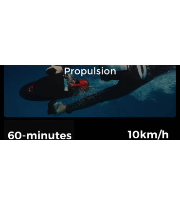 SUBLUE Vapor — Scooter Pump-Jet 10 km/h Alta Gama
