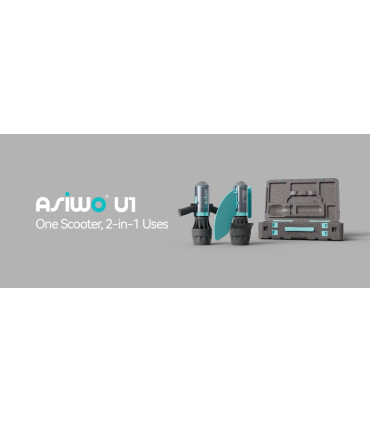ASIWO U1 — DPV 2 en 1 Motor 1100W